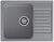 LEX Garda 620 Deep Grey, мойка, гранит Детальное фото товара: LEX Garda 620 Deep Grey, мойка, гранит
