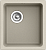 Фото товара: Rivelato BERKANA BK-35 beige scuro, мойка, гранит, темно-бежевый