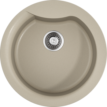 Фото товара: Omoikiri Yasugata 48R-SA, мойка, гранит, бежевый