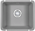 Фото товара: GRANULA 3601 мойка, гранит, алюминиум