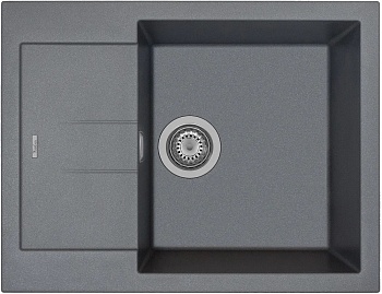 Фото товара: Rivelato LUMO LM-6550 titanio, мойка, гранит, серый