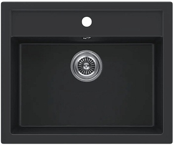 Фото товара: KUCHENSTERN TOP 60, мойка, гранит, черный