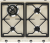 Smeg SR964PGH Детальное фото товара: Smeg SR964PGH газовая поверхность