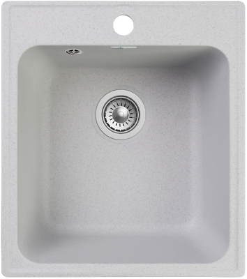 Детальное фото товара: GranFest QUARZ GF-Z17, мойка, гранит, серый