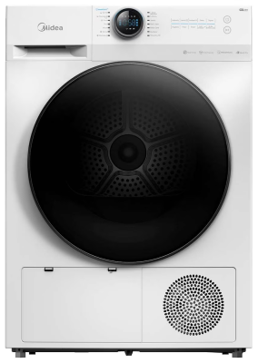 Детальное фото товара: Midea стирка MF200D80WBS/W-RU + сушка MD200D90WB/W-RU + соед.эл MSKK-W01