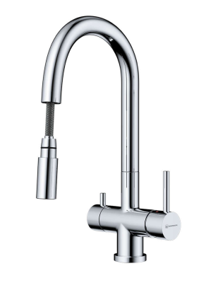 Omoikiri Akita-S GB, смеситель, графит Детальное фото товара: Omoikiri Akita-S GB, смеситель, графит