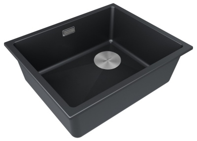 Детальное фото товара: Paulmark LUMI 55UNI-SKEW, мойка, гранит, антрацит