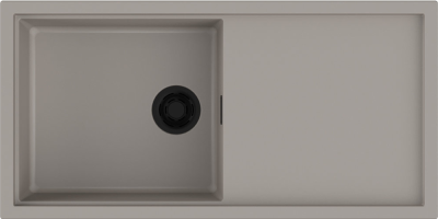Детальное фото товара: Omoikiri Sintesi 100-GR, мойка, керамика, leningrad grey
