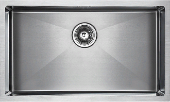 Фото товара: Paulmark ALLER 74 UNI, мойка, нержавеющая сталь брашированная
