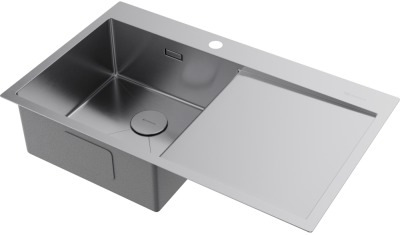 Детальное фото товара: Omoikiri Akisame 86-IN-L, мойка, нержавеющая сталь, чаша слева