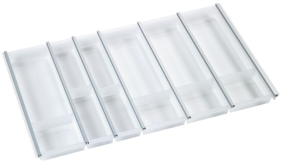 Ninka Cuisio Aqua 900, Legrabox Blum, лоток для столовых приборов, белый