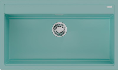Omoikiri Kitagawa 86-LB-AZ, мойка, керамика, лазурно- голубой