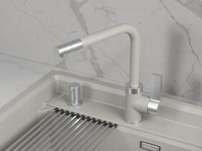 Детальное фото товара: GRANULA 5504 смеситель, гранит, базальт