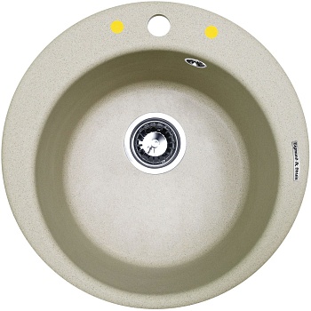 Zigmund & Shtain KREIS 480, мойка, речной песок   Фото товара: Zigmund & Shtain KREIS 480, мойка, речной песок