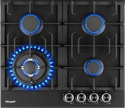 Фото товара: Weissgauff HGG 641 BV Nano Matt Glass  газовая поверхность