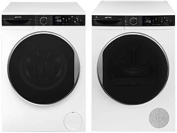 Фото товара: Smeg стирка WM3T60CRU + сушка DT393RU4 + соед.эл KITSPDT