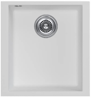 Детальное фото товара: KUCHENSTERN SUB 45, мойка, гранит, белый