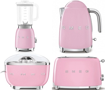 Фото товара: Smeg KLF03PKEU + TSF01PKEU + ECF02PKEU + BLF03PKEU + HMF01PKEU + CJF11PKEU