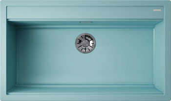 Фото товара: Omoikiri Kitagawa 86-LB-AZ, мойка, керамика, лазурно- голубой