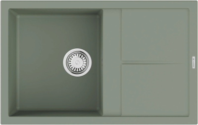 Omoikiri Sumi 79A-WG, мойка, керамика, wind green