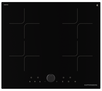 Детальное фото товара: Kuppersberg ICI 608 Black R индукционная поверхность