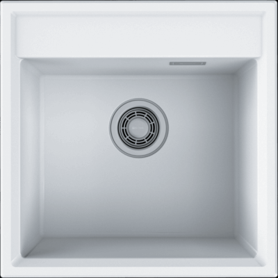 Omoikiri Daisen 51-WH, мойка, гранит, белый Omoikiri Daisen 51-WH, мойка, гранит, белый