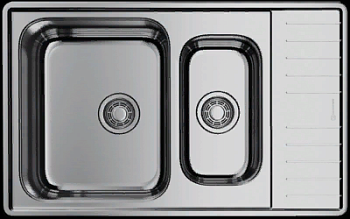 Фото товара: Omoikiri Sagami 79-2-IN, мойка, оборачиваемая, нерж. сталь