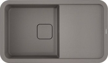 Фото товара: Omoikiri Tasogare 86-GR, мойка, гранит, leningrad grey