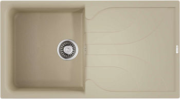 Фото товара: Omoikiri Yasugata 100-BE, мойка, гранит, ваниль