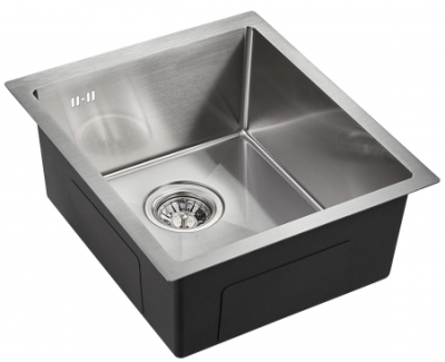 Детальное фото товара: Emar EMB-130 PVD Nano Satine, мойка, нержавеющая сталь сатин