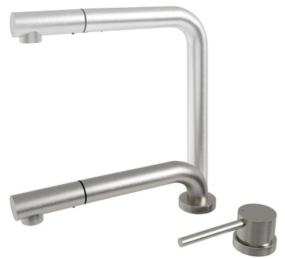 Emar EC-7027 Satin, смеситель, сатин Детальное фото товара: Emar EC-7027 Satin, смеситель, сатин