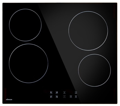Детальное фото товара: Konigin Libra C604 TBK стеклокерамическая поверхность