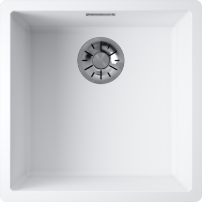 Детальное фото товара: Omoikiri Yamakawa 45-Integra-WH, мойка, керамика, белый