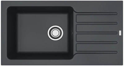 ALVEUS GRANITAL NIAGARA 90 G91 CARBON, мойка, гранит, карбон (с сифоном 1130548)