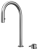 Детальное фото товара: Paulmark ESTETICA, смеситель, брашированная сталь