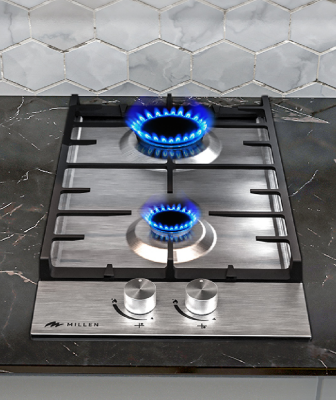 Детальное фото товара: MILLEN MGH 301 IX газовая поверхность