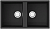 Фото товара: Omoikiri Kitagawa 83-2-U-GB, мойка, керамика, графит