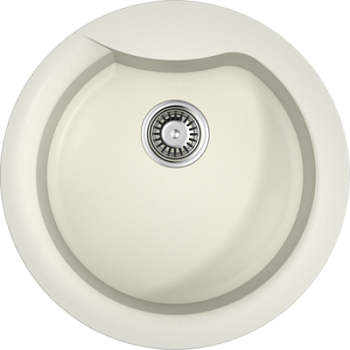 Фото товара: Omoikiri Yasugata 48R-WH, мойка, гранит, белый