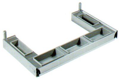 Tecnoinox секция под мойку Kit Sottovasca 90 B45 Tandembox H115