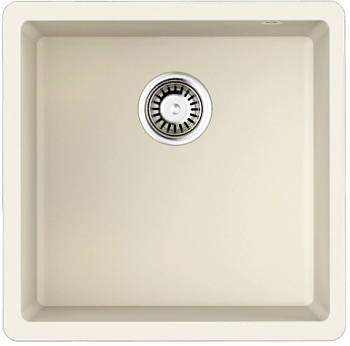 Фото товара: Omoikiri Bosen 44-U-WH, мойка, гранит, белый