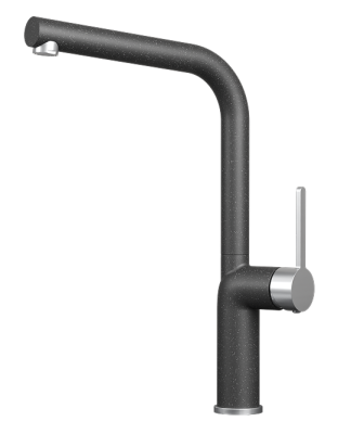 Детальное фото товара: GRANULA 9502 смеситель, гранит, черный