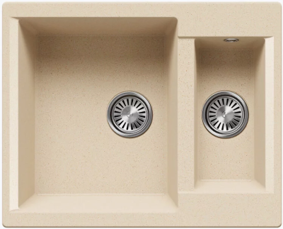 Polygran BRIG-620, мойка, мрамор, опал 328