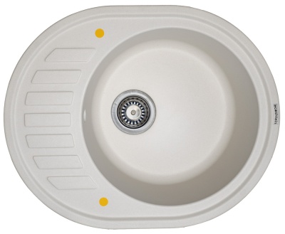Ecoshtein KREIS OV 620, мойка, гранит, жасмин