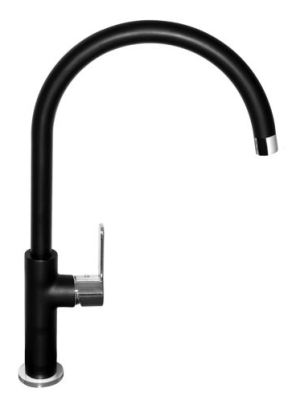 Детальное фото товара: ALVEUS ARC 80, смеситель, черный