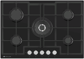 Фото товара: MILLEN MGHGD 7501 BL газовая поверхность