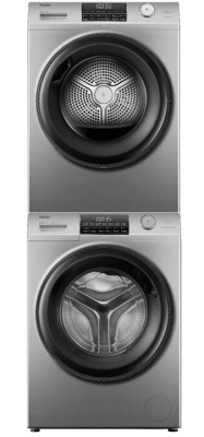 Детальное фото товара: Haier стирка HW90-BP14959S + сушка HD90-A2959S + соед.эл CKS-1