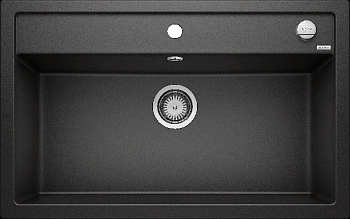 Фото товара: Blanco Dalago 8, мойка, гранит, черный с клапаном-автоматом