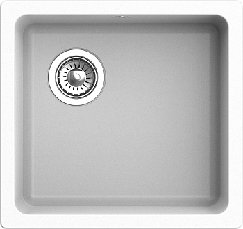 Фото товара: Rivelato BERKANA BK-45, мойка, гранит, белый 101
