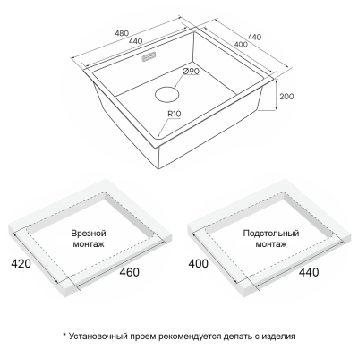Схема встраивания