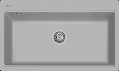 Rivelato FONDE FN-8638 grigio puro, мойка, керамика, серый